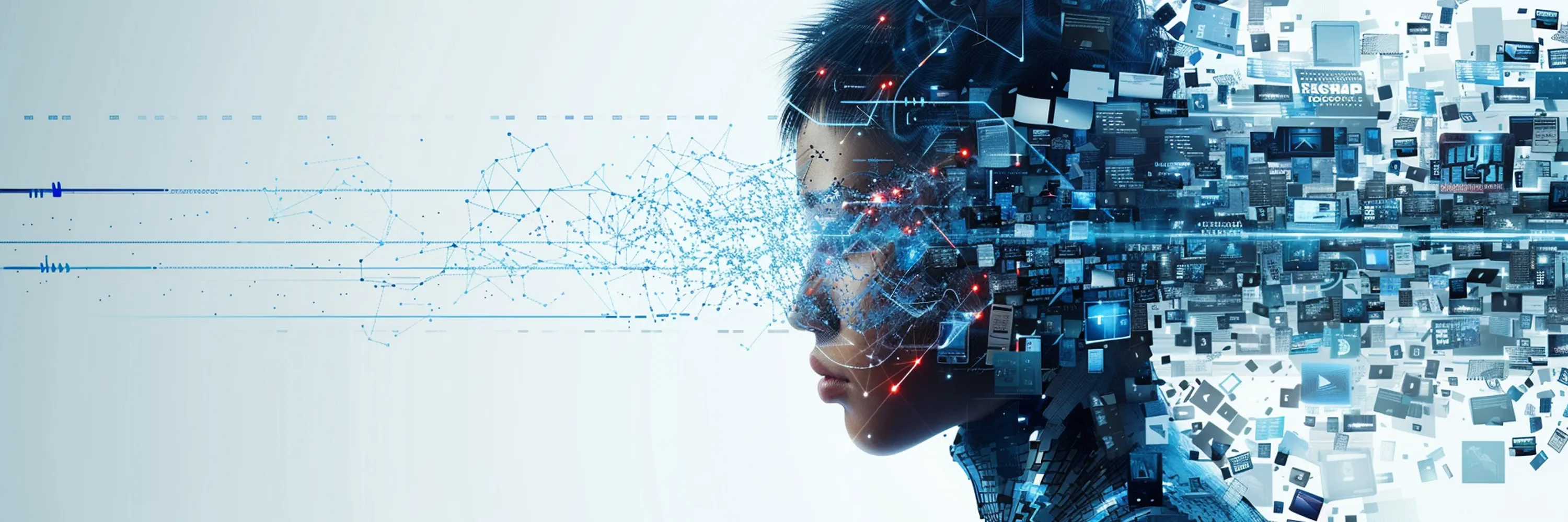 human profile merging with streams of digital data and interconnected information networks